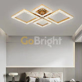 Lustra LED cu Telecomanda Elsabe 3 Tipuri de Lumini 100W Auriu